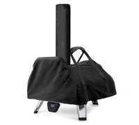 Fenghome Pizza Oven Cover for Ooni Karu 16, Waterproof Oxford Fabric 420D Pizza Oven Carrying Bag Pizza Oven Accessories-Black (83 x 52 x 34 cm)