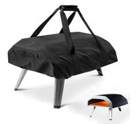 Fenghome Pizza Oven Cover for Ooni Koda 12, Waterproof Oxford Fabric 420D Pizza Oven Carrying Bag Pizza Oven Accessories-Black (63x41x16cm)