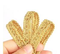 Fenghuangwu 13 Yard Handmade Basic Trim 1.3 cm/0.51 Inch Diameter Gimp Braid for DIY Décor (Gold)