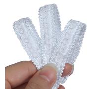 Fenghuangwu 13 Yard Handmade Basic Trim, 1.5 cm/0.59 Inch Diameter Gimp Braid for DIY, Décor…White