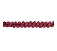 Fenghuangwu Braid Trim 1/2 inch 13.6 Yards French Gimp Basic Sewing Polyester DIY Crafts Costume Home Decorative (Red)