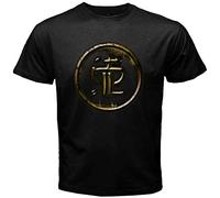 FENGJIANGJUN Strapping Young Lad Metal Men's Black Tshirt Black XL