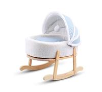 FENGJISUN Pet Bed For Dog Or Cat Cute Pet Bed Removable Winter House Cat Dog Soft Linen And Short Plush Kennel Mat Pad Warm Basket Pet Supplies(L,A-Blue)