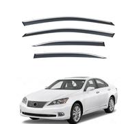 FENGJP Car Window Wind Deflectors for Lexus ES XV40 2007-2011, Window Wind Deflector Visor Rain Smoke Guards Automotive Accessories