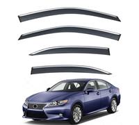 FENGJP Car Window Wind Deflectors for Lexus ES XV60 2012-2017, Window Wind Deflector Visor Rain Smoke Guards Automotive Accessories
