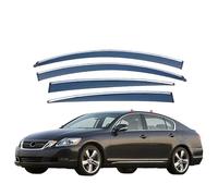 FENGJP Car Window Wind Deflectors for Lexus GS MK3-S190 2006-2011, Window Wind Deflector Visor Rain Smoke Guards Automotive Accessories