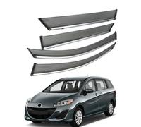FENGJP Car Window Wind Deflectors for Mazda 5 MK3-CW 2010-2019, Window Wind Deflector Visor Rain Smoke Guards Automotive Accessories