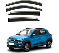 FENGJP Car Window Wind Deflectors for Renault E-Tech City K-ZE MK1-BW 2015-2023, Window Wind Deflector Visor Rain Smoke Guards Automotive Accessories