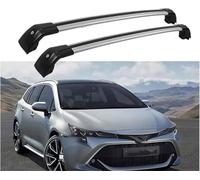 FENGJP Cross Bars Fits for Toyota Corolla Touring Sports 5dr Estate 2019-2023, Adjustable Roof Rack Crossbar Luggage Rack, Anti Theft Lock Mechanism Aluminum Anti Corrosion crossbars.