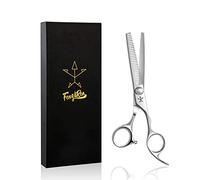Fengliren High-end Professional Hair Scissors Thinning Shears Barber Hair Cutting Teeth Shears Hairdressing Texturizing Scissor 6 Inch Stainless Steel Alloy For Women Men Kids Salon Hairdresser & Home