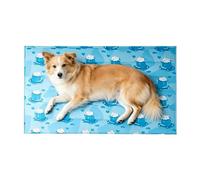 fengminmaoyi Pet Cooling Mats for Dogs | Soft PVC Non-Slip Foldable Pet Mattress,Cooling Dog Beds Sleeping Pad - for Car Trip Park Beach Picnic Balcony Lawn