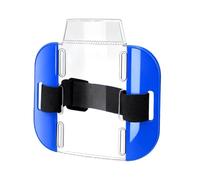 fengminmaoyi Waterproof Ski Pass Holder Arm Band with Adjustable Elastic Strap for Hiking, Snowboarding, and Rafting - Secure Ticket Holder for Men and Women, Durable PVC Wrist Band