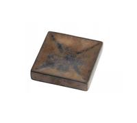 fengqingyunyan0304 Dining Plate, Vintage Ceramic Square Plate: Sushi, Dessert, Molecular Display Dish(Brown)