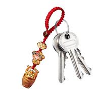 Fengs Shuii Wealth Ornament - Luckyy Prosperity Bag Pendant, God of Wealth Money Pendant, Fortune for Good Luck, Fengs Shuii Phone Charm, Attraction Ornament for All
