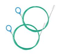 Fengshengli 2 Pcs Car Sunroof Drain Cleaning Tool, Extra Long 118 Inch Feeding Tube Brush, Flexible Slim Drain Hole Cleaning Wire Sink Pipe Cleaner for Car Sunroof Fuel Tank Sink
