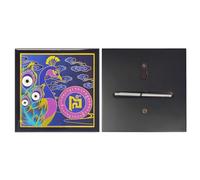 Fengshui 2025 Magic Peacock Plaque Auspiciousness Wealth Prosperity Good Luck Home Office Amulet Decor W5580