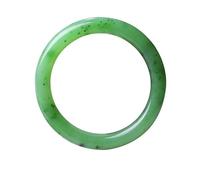 Fengshui Jade Bangle Bracelet, Natural Green Women's Bracelet with Jewelry Box, Lucky Money Gift for Mother's Day