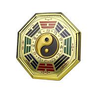 FengShuiGe Yin Yang Ba gua Baguas Bagua For Protection And Prosperity and Treasure Wealth Luckly 6.8"