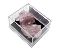 fengshuisale Natural Healing Crystal Stone for Luck,Success,Making Changes,Confidence in Business,Creativity,and Inspiring Passion Home Decor, 0.36*0.68inch-0.56*0.92inch, Plastic Crystal Glass Wood