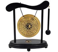 fengshuisale Zen Art Brass Feng Shui Desktop Zodiac Gong W Red String Bracelet W3359