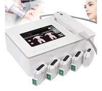 FENGSSLL Hifu Skin Tightening Machine HIFU With 3 and 5 Cartridges Intensity-Oriented Ultrasound Hifu Facial Anti-Aging Treatment for Face and Body 5Heads