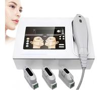 FENGSSLL Hifu Skin Tightening Machine HIFU With 3 and 5 Cartridges Intensity-Oriented Ultrasound Hifu Facial Anti-Aging Treatment for Face and Body 3Heads