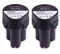 FengWings® 2 X Battery BL1013 BL1014 194550-6 194551-4 10.8V 1.5Ah Battery Replace For 10.8V DF030 JV100 TW100 DF330D MR051 HP330 HP330D HP330W HP330DWE