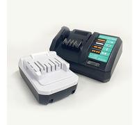 FengWings® BL1813G BL1815G BL1811G BL1820G Battery 2.0Ah With Charger 18V DC18WA, Replace For 18V Battery DF457D HP457D JV183D TD127D UR180D UH522D CL183D