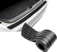 FENGXIONGHUAJI 90×7cm Car Rear Bumper Protector for VW Tiguan R line 2023 2024 2025, Rubber Protective Pad, Durable, Scratch-resistant, Waterproof, Bumper Protector