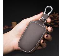 FENGXIONGHUAJI Car Key Case for BMW G42 G87 M2 220i 230i M235i M240i 2022-2023, Leather Car KeyChain Coin Holder Auto, Key Keyring Wallet for Women and Men,Brown