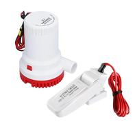 FengyingRise - 2000gph Electric Marine Bilge Pump with Automatic Boat Bilge Pump Float Switch 12V 24V 32V for Boat Areas