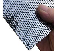 FengYoo 19 Gauge Perforated Metal Sheets Expanded Metal Mesh Aperture 1.5mm Thickness 1.1mm 600mmX300mm Perforated Stainless Steel Sheet Stainless Steel Mesh Screen Metal Screen Panel