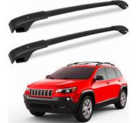 FengYu Roof Rack Cross Bars for Jeep Cherokee 2014-2023 Aluminum Crossbars Rails Cargo Rooftop Ski Basket Luggage Rack Carrier