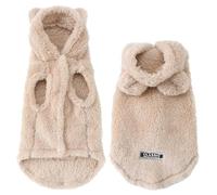 Fenhaodian Autumn Winter Dog Clothes For Small Medium Dogs Warm Plush Rabbit Ears Pet Coat Cute Soft Puppy Sphynx Cat Chihuahua Costume