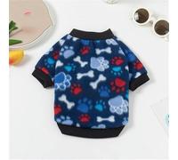 Fenhaodian Classic Print Puppy Dog Cat Hoodies Polar Fleece Winter Warm Pet Clothes for Small Dogs Chihuahua Pullovers mascotas Sweaters