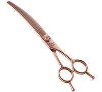 Fenice Peak Professional Dog Grooming Scissors Pet Curved Thinning Shears 7.0'' Extremely Sharp Blades 440C Steel Thinning Scissors Durable Smooth Motion & Fine Cut for Dogs and Cats