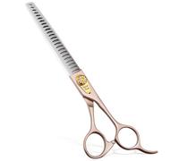Fenice Peak Professional Pet Thinning Scissors Dog Grooming Scissors 440C Stainless Steel Thinning Shears for Dogs 18/24 Teeth Thinning Rate about 75%
