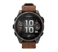 Fēnix® 8 Pro 47mm AMOLED Mens Watch Brown Strap