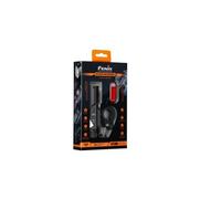fenix BC26R and BC05R v2 Gift Set, Front and Rear Rechargeable Bike Light Set, Red