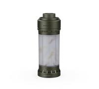 Fenix CL22R Wild Green, Rechargeable Lightweight Multi Beam Compact Lantern | 500 Lumens | 80m | 200 Hrs Max | 2600 mAh | Stepless Brightness | Red Light Mode | Colourful Mood Lighting | IP65