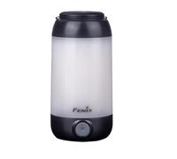 Fenix CL26R Black, Compact Lightweight Rechargeable LED Camping Lantern | 400 Lumens | 25m | 240 Hrs Max | Red Light Mode | Magnetic Top & Tripod Mountable | 18650 Battery | IP66
