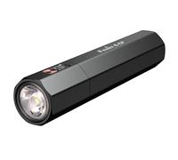 fenix E-CP Black, Rechargeable Multi-Use Power Bank Torch | 1600 Lumens | 222m | 504 Hrs Max | Single Side Button Switch | 5000 mAh | USB-A and USB-C Output | IP68