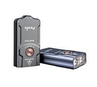 fenix E03R v2.0 Blue, Rechargeable Lightweight Keychain Torch | 500 Lumens | 90m | 30 Hrs Max | Red Light Mode | USB-C Charging | IP66