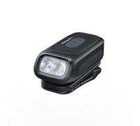 Fenix E04R Rechargeable EDC Torch and Beacon |Black| 300 lumens | 46 m | 87 hrs Max | 4 White Lightness Beams and 2 Red LED, Multi-Colour Ring Light | IP66