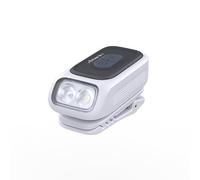 Fenix E04R White Rechargeable EDC Torch and Beacon | 300 lumens | 46 m | 87 hrs Max | 4 Level White Beam and 2 Level Red Beam, Multi-Colour Panel Light | IP66