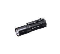FENIX E12 V2.0, Mini Lightweight Everyday Carry Torch | 160 Lumens | 68m | 70 Hrs Max | AA Battery Powered | Bi-Directional Body Clip | IP68, Black