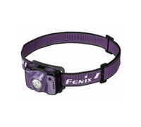 Fenix HL12R V2.0 Purple Rechargeable Outdoor Headlamp, 500 Lumen, 125m, 112 Hrs Max, 500 Lumen White Spotlight with Secondary 1 Lumen Red Beam, IP66