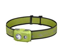fenix HL16 Green Lightweight Multipurpose Headlamp | 450 lumens | 104m | 100 Hrs Max | AAA Powered | Red Light Mode | SOS Function | IP66