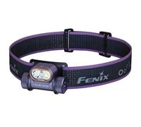 Fenix HM55R Dark Purple Rechargeable Compact Outdoor Headlamp | 1200 Lumen | 175m | 141+ Hrs Max | White Spot and Flood Beams | 5lm Red Beam | Single Button Operation | IP68