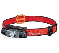 fenix HM62-T Black, Lightweight Trail Running, Outdoor, Work and Professional Head Torch | 1200 Lumens | 150m | 280 Hrs Max | Sport Headband | 3400 mAh Rechargeable Battery | Red Light Mode | IP68